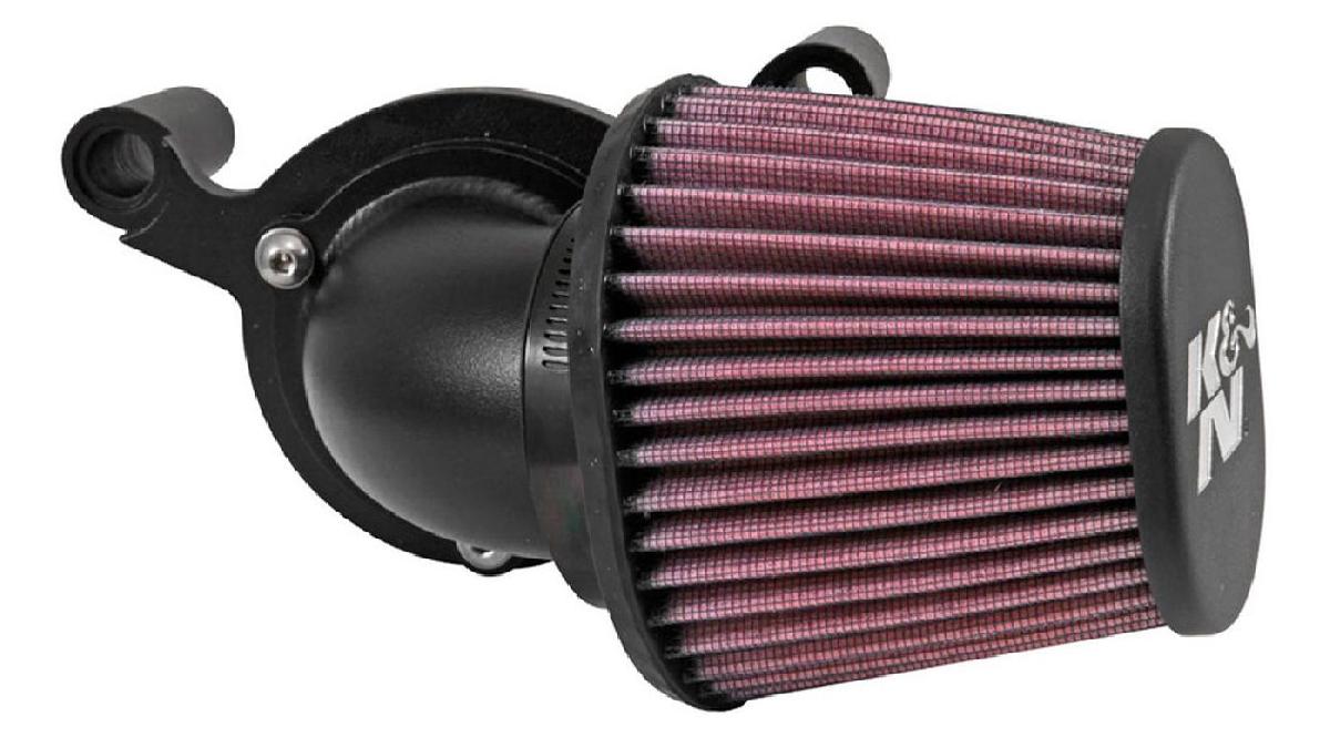 K%26N+admission+d%27air+Aircharger+sur+mesure+pour+Harley+Davidson+mod%C3%A8les+Touring+incl+bas+de+car%C3%A9nages+2008-2015+%2863-1131%29